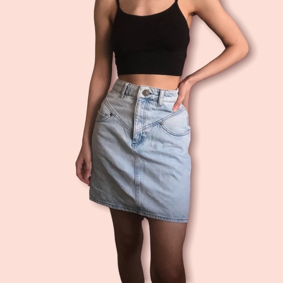 SANDRO PARIS Denim Mini William Skirt - Picture 5 of 16